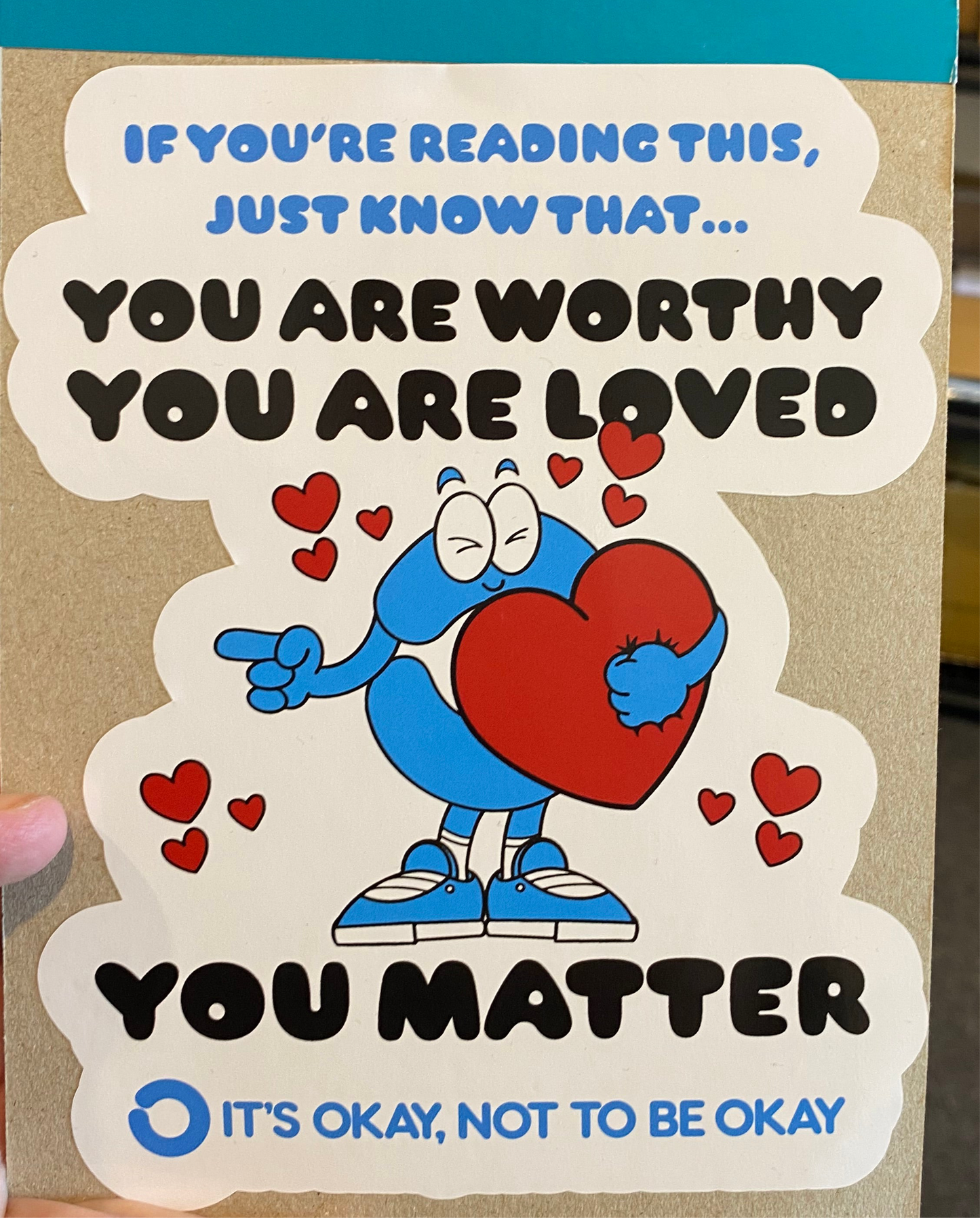 You Are Worthy Sticker