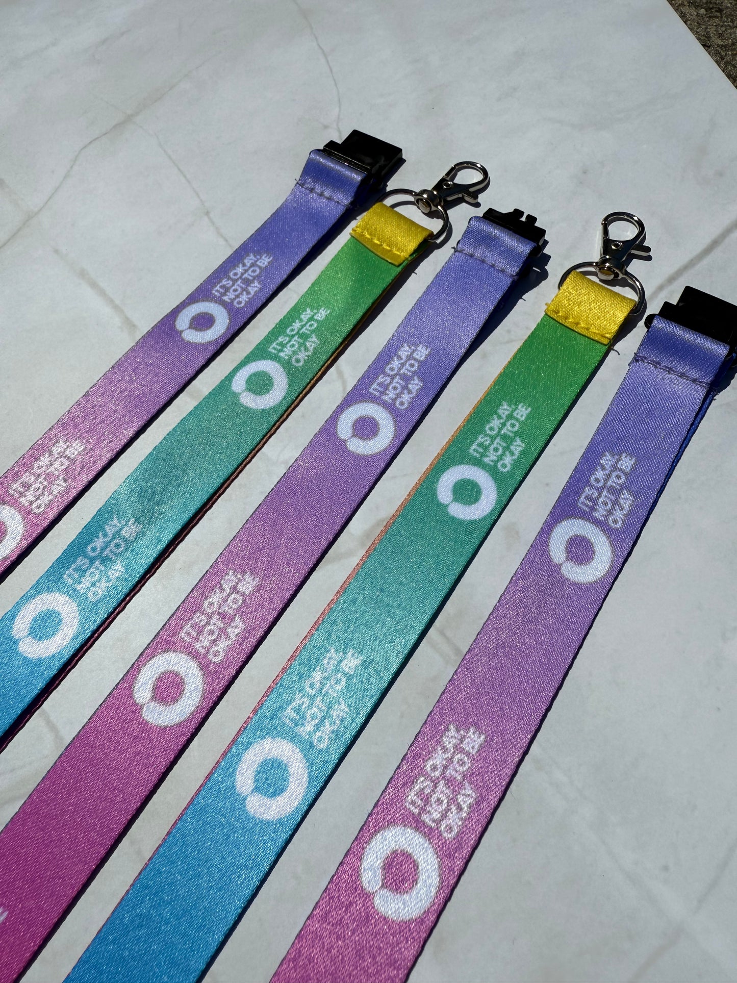 Rainbow Lanyard
