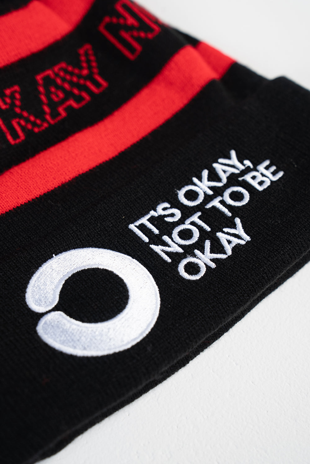 Black & Red Beanie