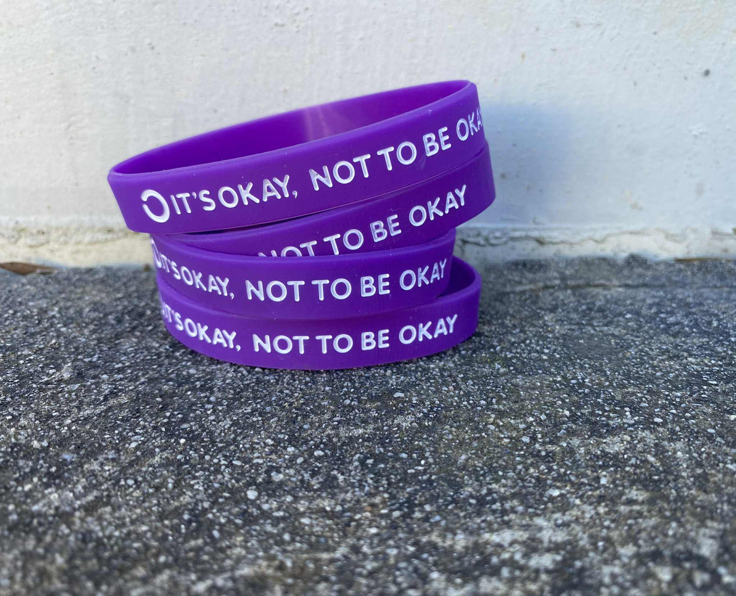 Purple Adult Wristband