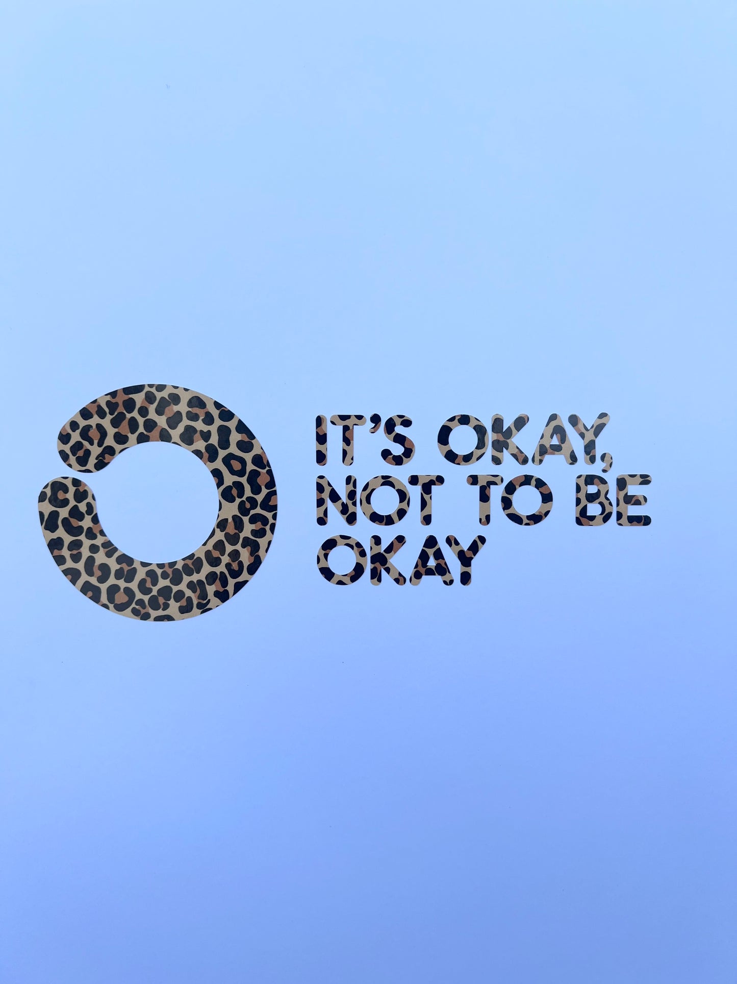 SALE! Sticker - Leopard Print