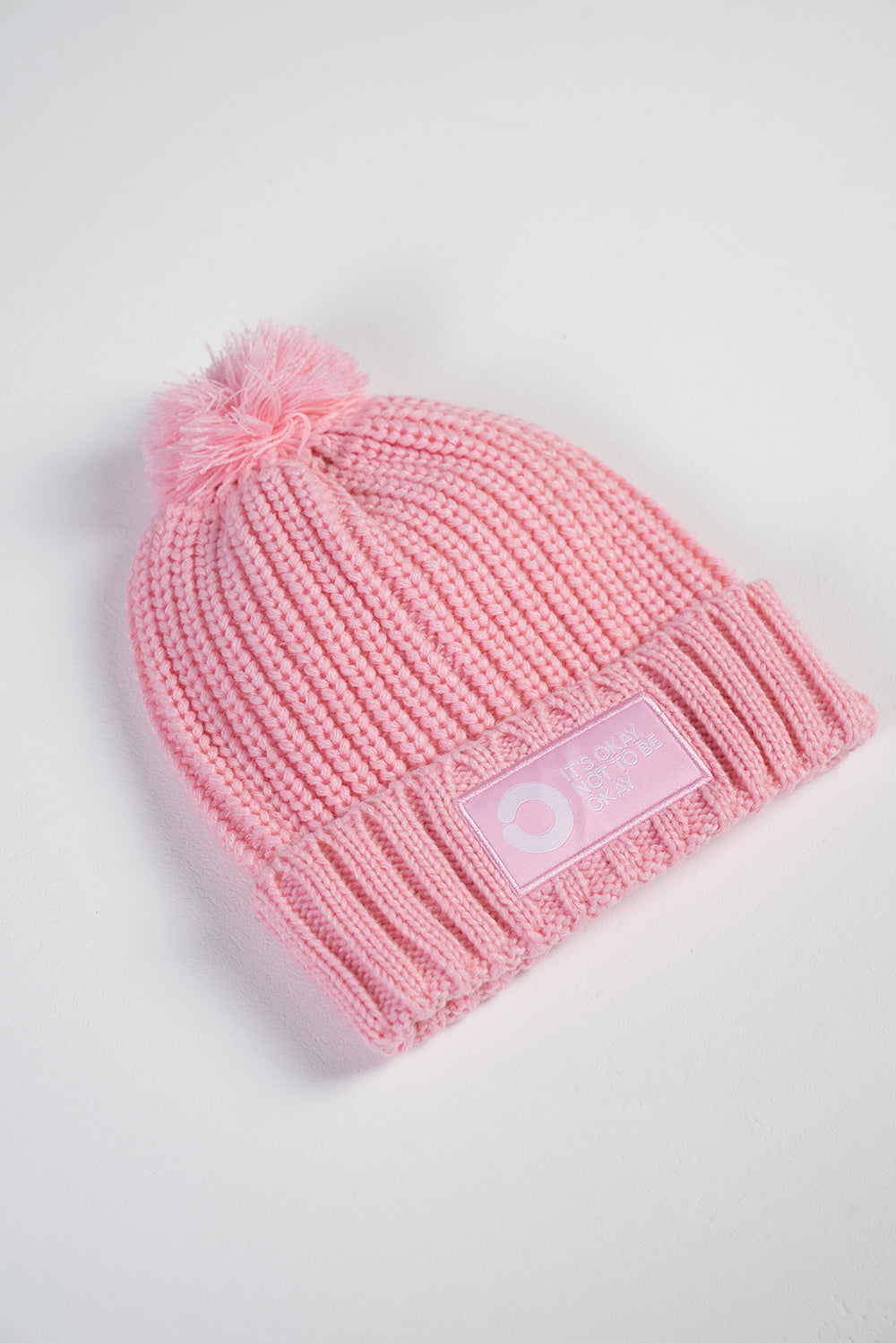 Pink Knit Beanie