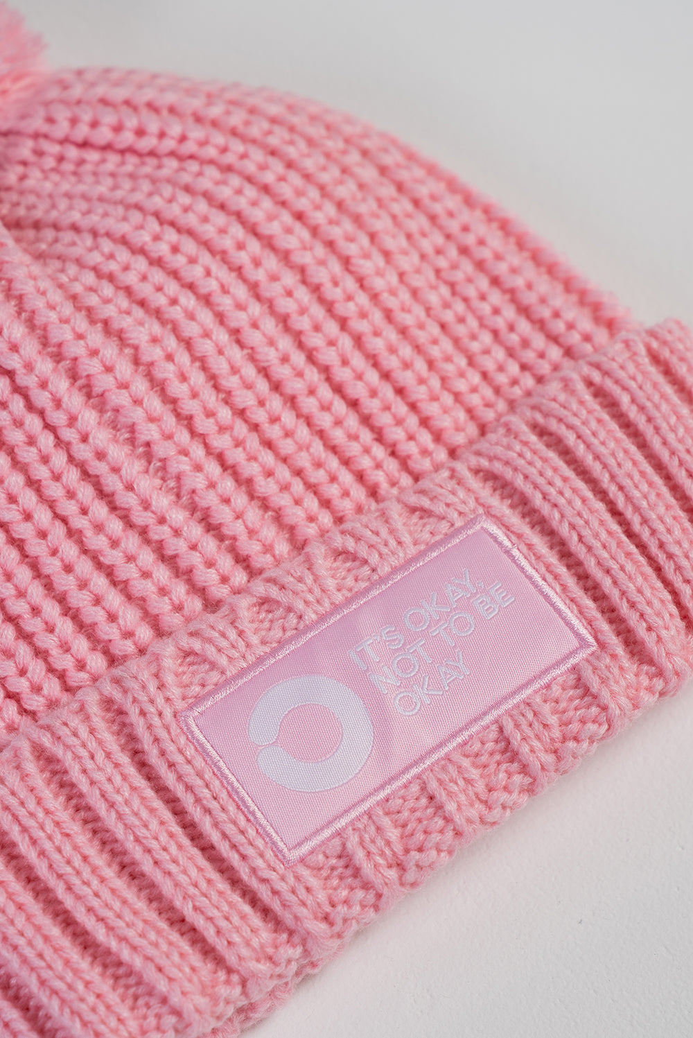Pink Knit Beanie