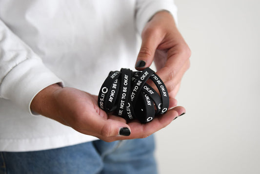 Black Adult Wristband
