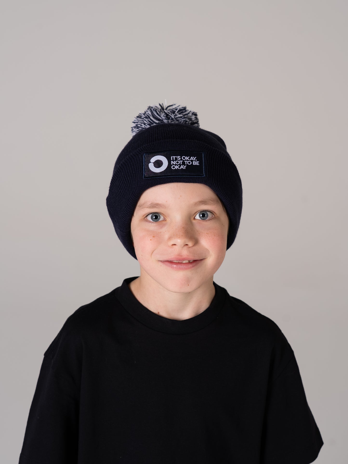 Navy Kids Beanie