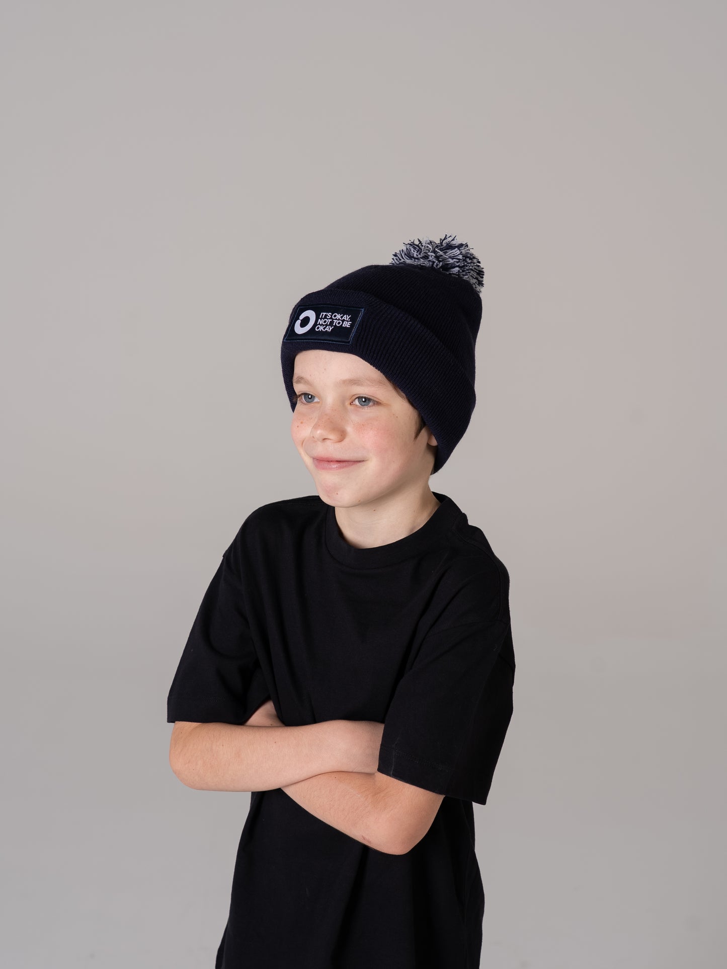 Navy Kids Beanie