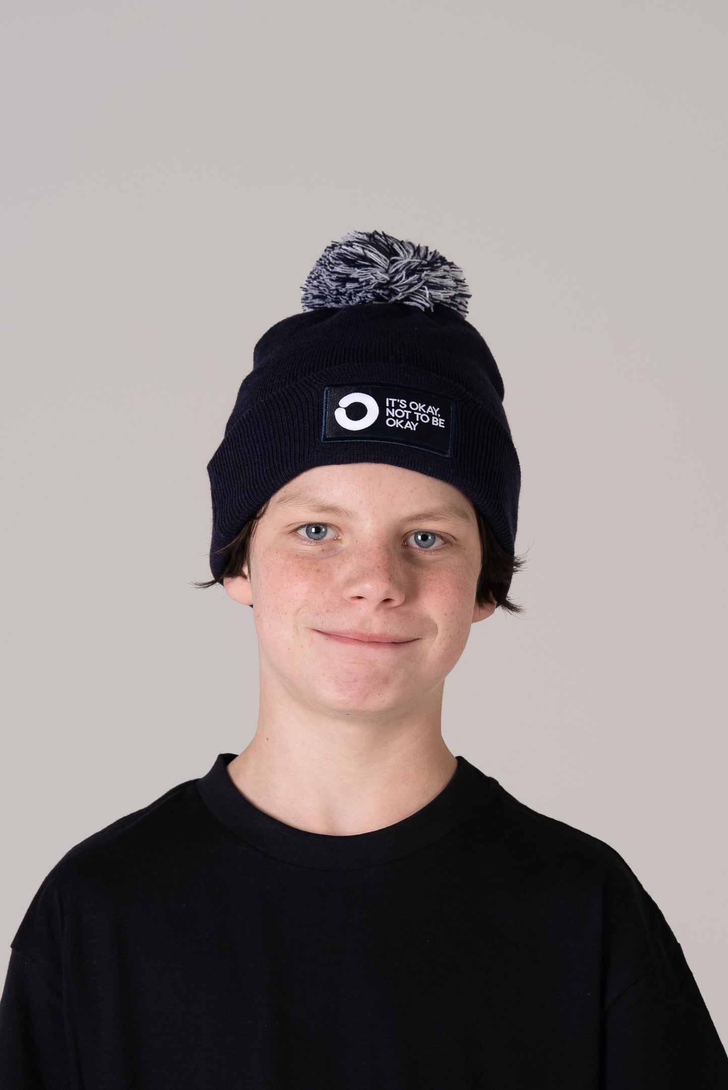 Navy Kids Beanie